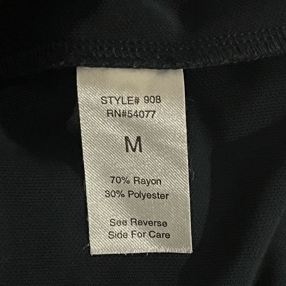 CAbi Waterfall Shawl Neck Tie Front Flowy Cardigan Jacket in Navy Blue - Picture 12 of 13